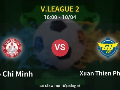 Kết Quả: Ho Chi Minh 3-4 Xuan Thien Phu Tho – Highlight & Bàn Thắng | V.League 2
