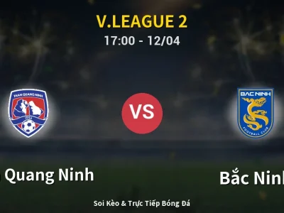 Kết Quả: Than Quang Ninh 0-0 Bắc Ninh – Highlight & Bàn Thắng | V.League 2