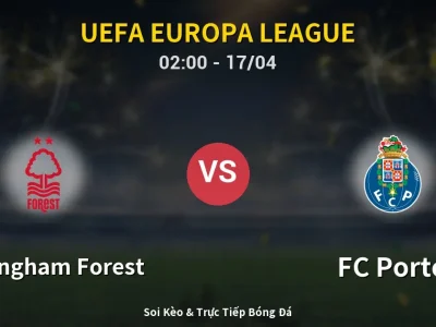 Kết Quả: Nottingham Forest 1-0 FC Porto – Highlight & Bàn Thắng | UEFA Europa League