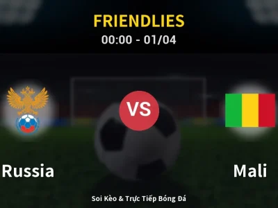 Kết Quả: Russia 0-0 Mali – Highlight & Bàn Thắng | Friendlies