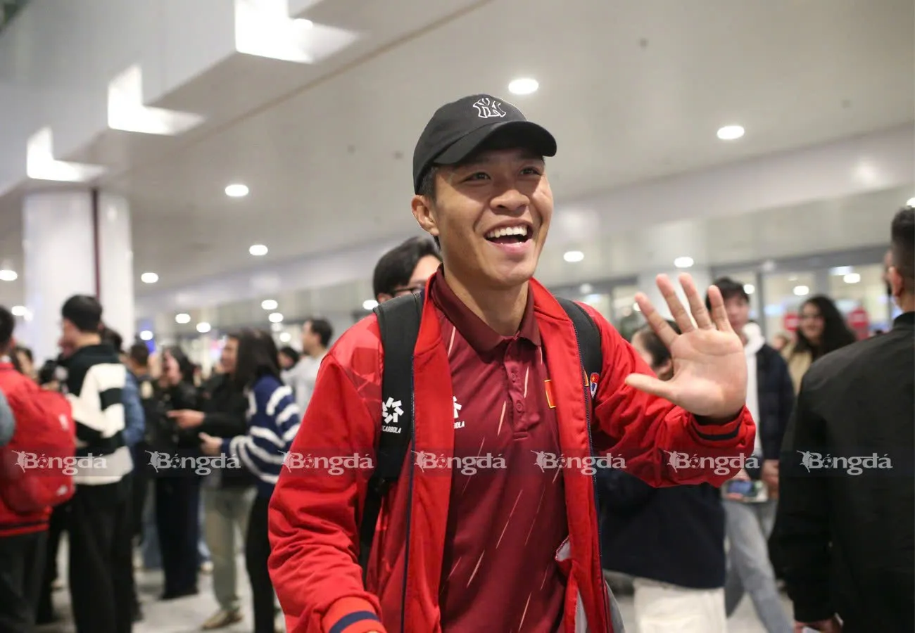 Khoảnh khắc các cầu thủ