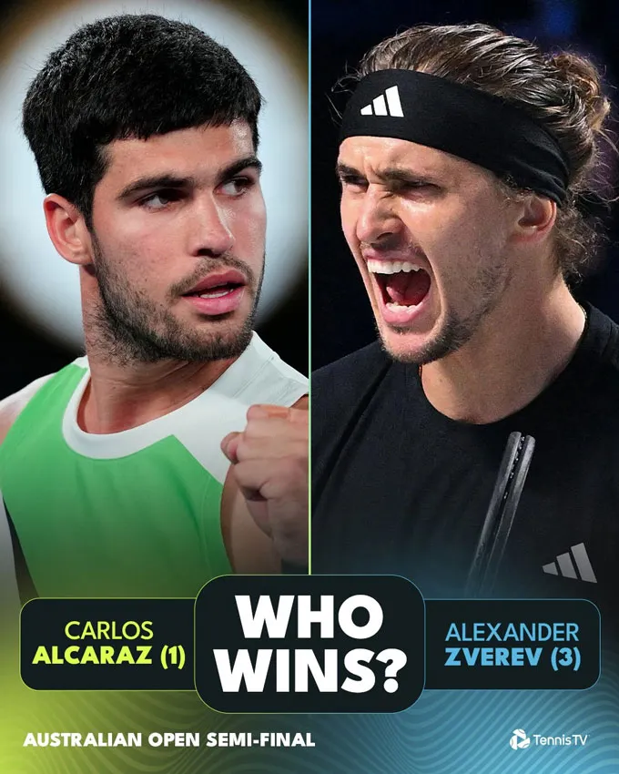 Khoảnh khắc Alcaraz vươn tới bán kết Australia Open lịch sử