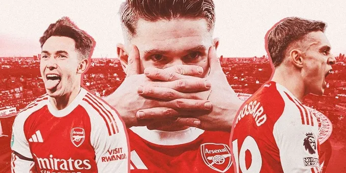 Hàng công Arsenal bùng nổ với những chiến thắng đậm đà