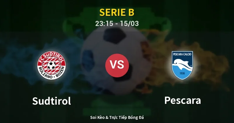 Sudtirol vs Pescara 15/03