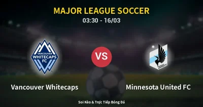 Vancouver Whitecaps vs Minnesota United FC 16/03