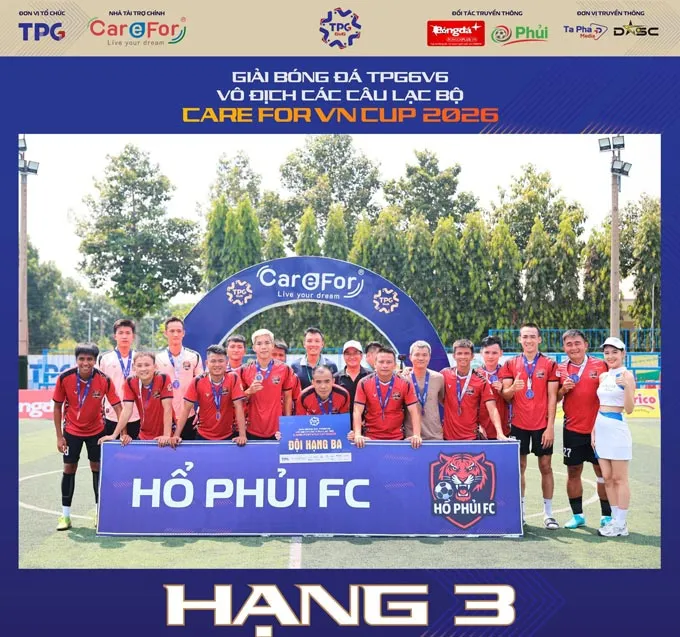 Đội hạng Ba: Hổ Phủi (Tây Ninh)