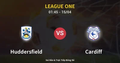 Huddersfield vs Cardiff 15/04