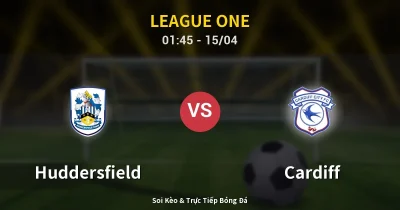 Huddersfield vs Cardiff 15/04